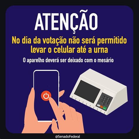 Celular Proibido Na Cabina De Vota O Gn Comunica O E Not Cias