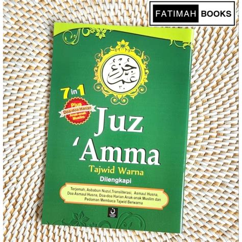 Jual Juz Amma Tajwid Warna Terjemah Dan Latin 7 In 1 Ukuran A5 Shopee