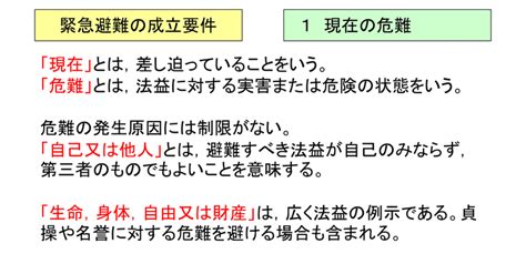 【学ぼう‼刑法】入門編／総論14／緊急避難／違法性阻却説と責任阻却説／正当防衛と緊急避難との違い｜杉山博亮