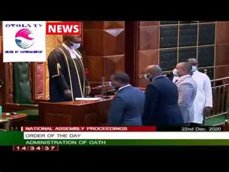 Celebrations And Joy For Tanga Tanga In Parliament As New Msambweni Mp