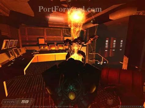 Doom 3 Walkthrough Caverns Area 1