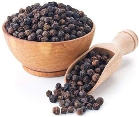 Pure And Natural Dried Round Black Pepper Grade A Grade At Best Price