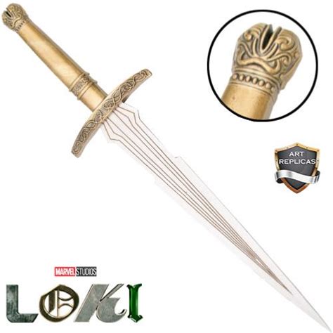 Loki Serie Replique Dague De Loki Echelle Tout Metal Avec