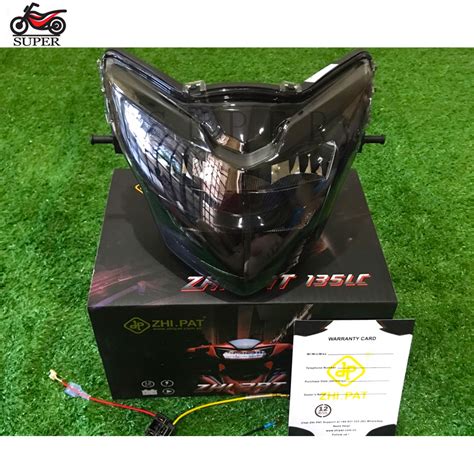 Zhipat LED Motorcycle Head Lamp H4 Headlight Sniper 135 V2 V7 MX135