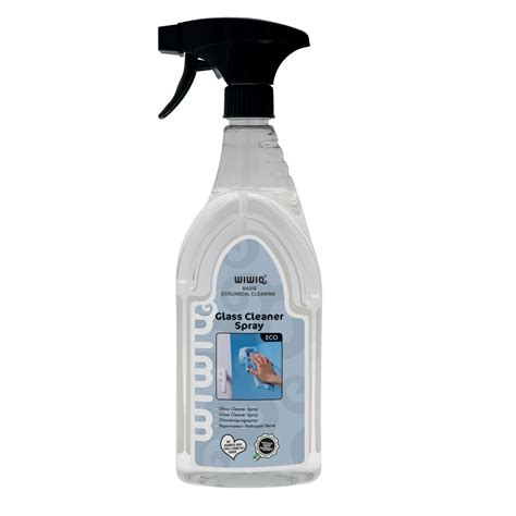 Glass Cleaner Spray Wiwiq Basiq Ecological Cleaning