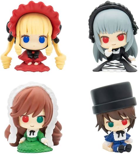 Amazon Gashapon Rozen Maiden Osuwari Mascot Set Toys Games