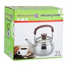 Buy Royalford Stainless Steel Stove Top Tea Kettle 2 L Online In