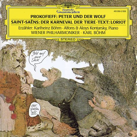 Product Family PROKOFIEV Peter und der Wolf SAINT SAËNS Böhm