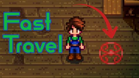 Fast Travel In Stardew Valley Youtube