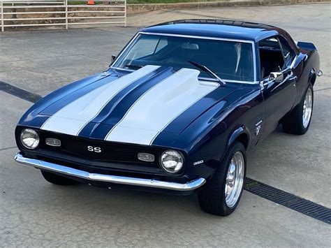 1968 Camaro Ss Blue