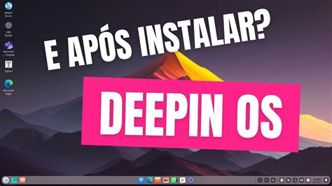 E Ap S Instalar O Deepin Os Youtube