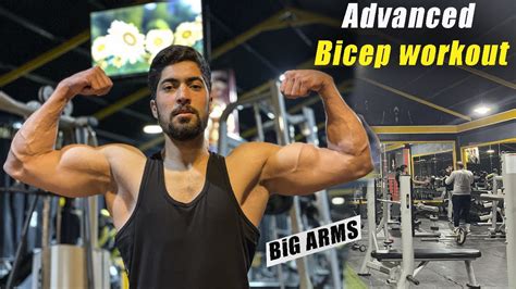 Advanced Bicep Workout For Bigger Arms Size Usama Fitness Youtube