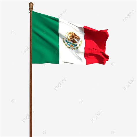 Bandera De M Xico Con Asta Png Dibujos Bandera De Mexico Con Poste Png