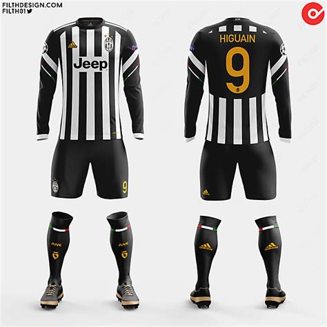 Juventus X Adidas Home Kit