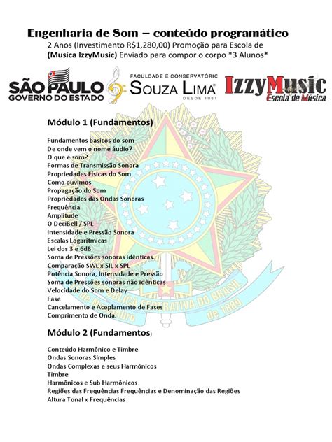 Engenharia de Som Luiz | PDF | Som | Acústica