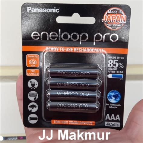 Jual Battery Panasonic Eneloop Pro Aaa Rechargable Baterai Batere 950mah A3 Shopee Indonesia