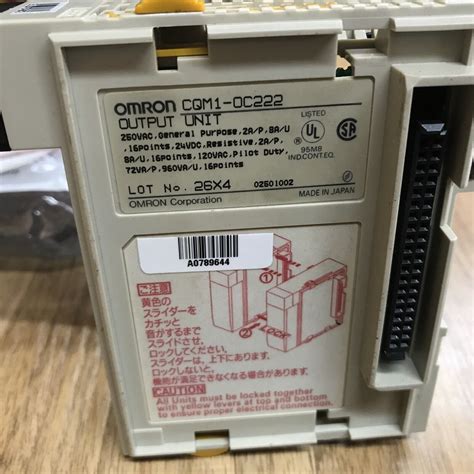 Omron Cqm Oc Plc Module Cqm Oc Factory Refurbished Ebay