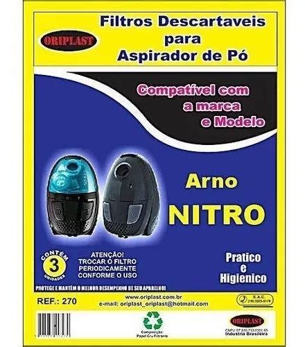 Saco De Aspirador De P Descart Vel Para Arno Nitro Mercadolivre