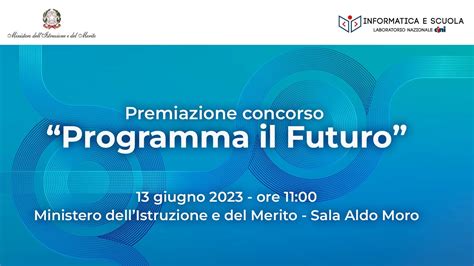 Premiazione Del Concorso Annuale Programma Il Futuro Youtube