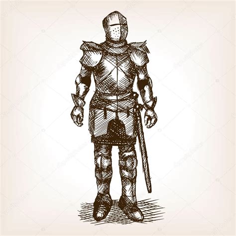 The Armor Of Art: 7 Steps To Drawing A Medieval Knight