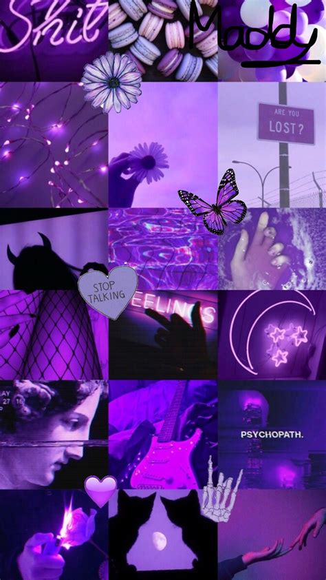 Badass Aesthetic Wallpaper Purple - animaisdebem