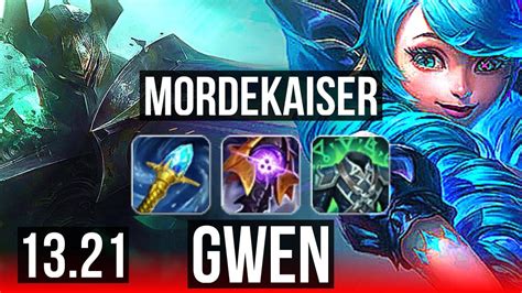 Mordekaiser Vs Gwen Top Solo Kills Games M Mastery