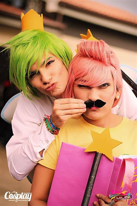 Cosmo And Wanda Cosplay Padrinos Magicos The Fairly Oddparents