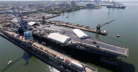 $13 billion, 4.5 acres: Navy’s next-generation aircraft carrier | The ...