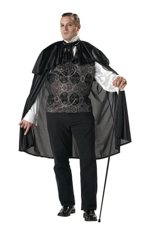 Adult Victorian Vampire Men Plus Size Costume | $31.99 | The Costume Land