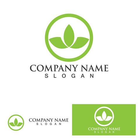 Premium Vector Leaf Green Logo And Symbol Vector