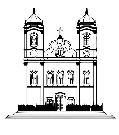 Desenhos De Igreja Para Colorir Pintar E Imprimir ColorirOnline