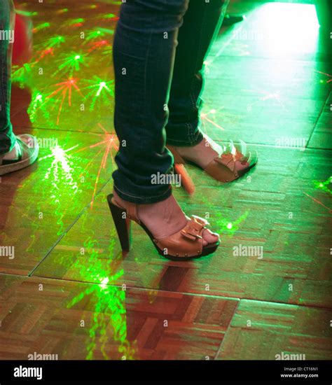 Someone Dancing On A Dance Floor In A Club Stock Photo Alamy