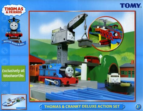 Thomas and Cranky Deluxe Action Set | Thomas and Friends TrackMaster ...