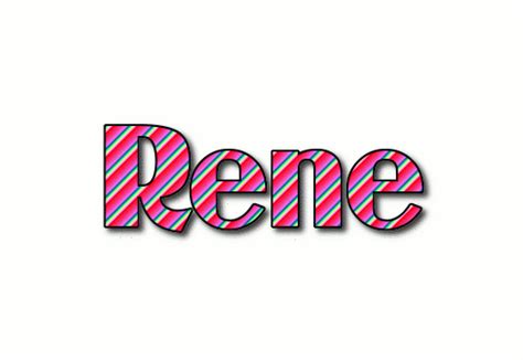 Rene Logo Outil De Conception De Nom Gratuit à Partir De Texte Flamboyant