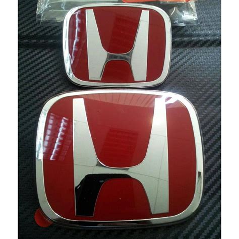 Logo Honda Civic FD FC FB FE LOGO EMBLEM HONDA MERAH HONDA CIVIC FC