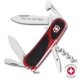 Couteau Suisse Personnalis Victorinox Evogrip Security S