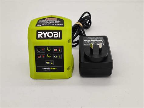 Ryobi One 18v Li Ion Charger Intelliport Rc18115