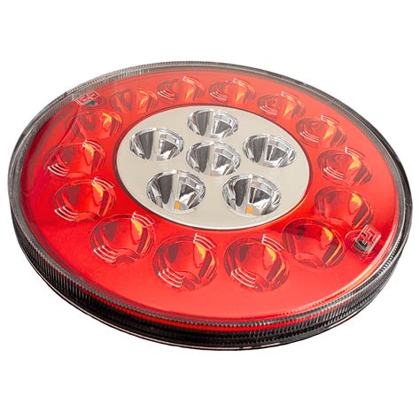 Par Lanterna Traseira Carreta Facchinni Led Bivolt Refil V V