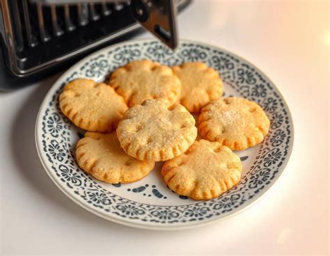 Cookies in air fryer | 7 min | 5/5 stars | 4 easy steps