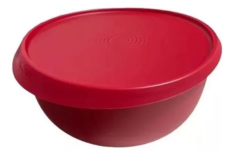 Tupperware Tigela Toque M Gico Litros Vermelho Mercadolivre