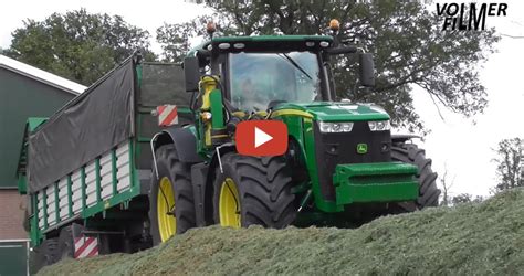 Volmerfilm Gras Hakselen Door Loonbedrijf Olde Bolhaar Bij