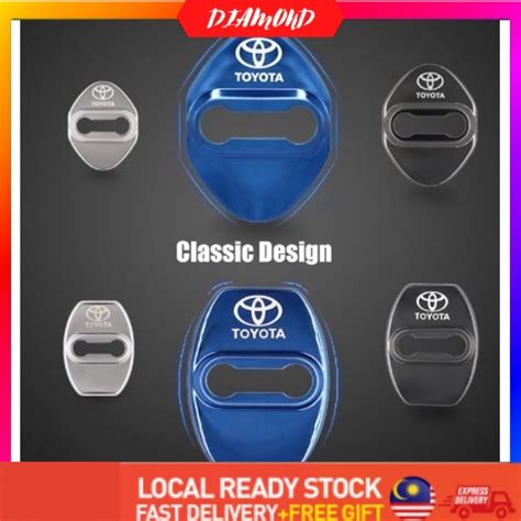 Diamond Toyota Door Lock Cover Protection New Vios Altis Camry Yaris