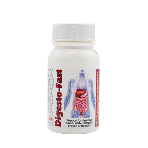 DNA Biopharm Digesto Fast - Digestive Health - 60 Capsules