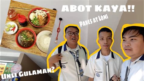 Pares With A Twist Ba Kamo Unli Gulaman At Abot Kayang Prices Youtube