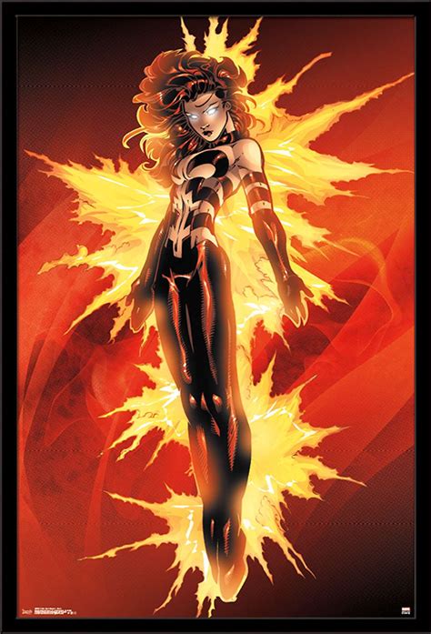 Marvel Comics The X Men Dark Phoenix Team Poster Ebay