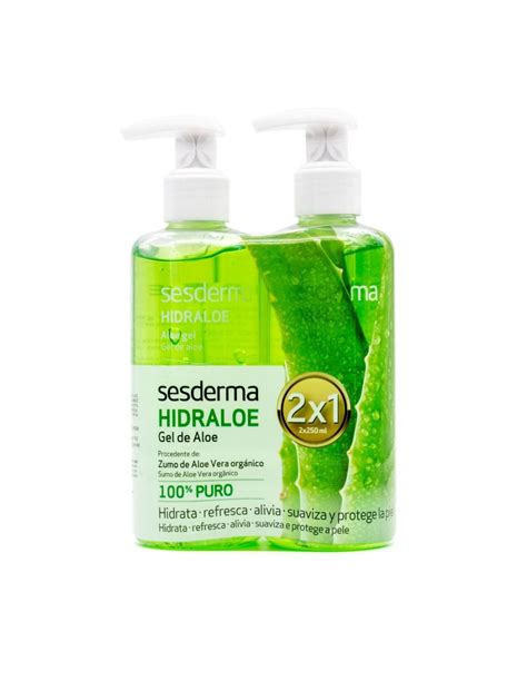 Comprar Sesderma Pack Hidraloe Gel Aloe 2X1 250ml A Precio Online