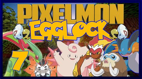 Minecraft Pixelmon Island Egglock Episode 7 Road To Lvl 100 YouTube