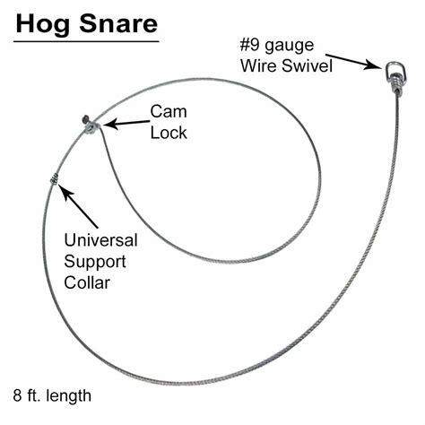 Hogwolf Snares Dozen Wildlife Control Supplies Product Code