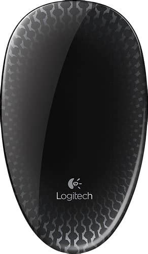 Best Buy Logitech T620 Wireless Optical Touch Mouse Black 910 003334