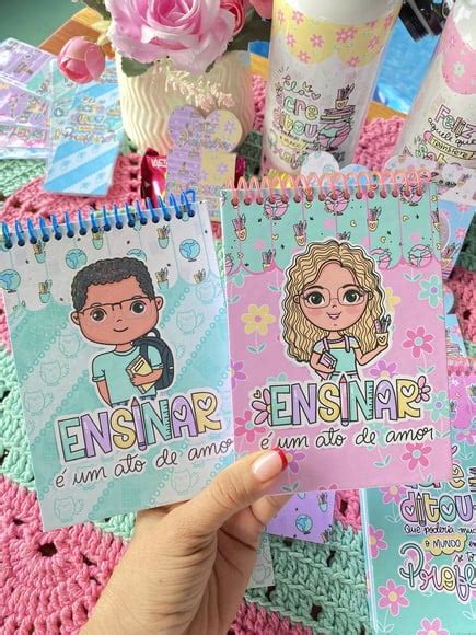 Caderno Dia Do Professor Personalizado A Elo